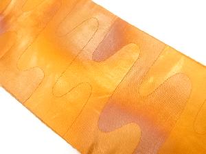 霞模様織り出し名古屋帯